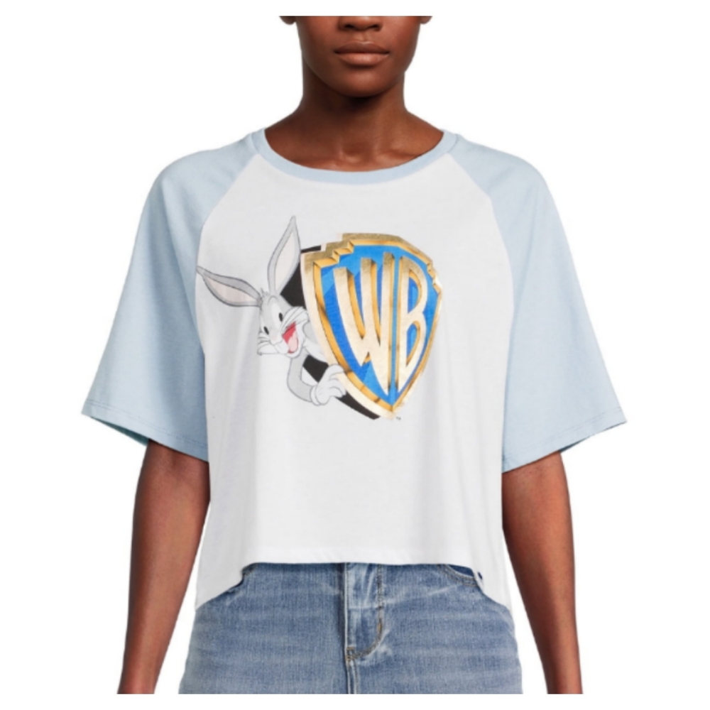 Looney Tunes Bugs‎ Bunny Cropped Graphic Tee